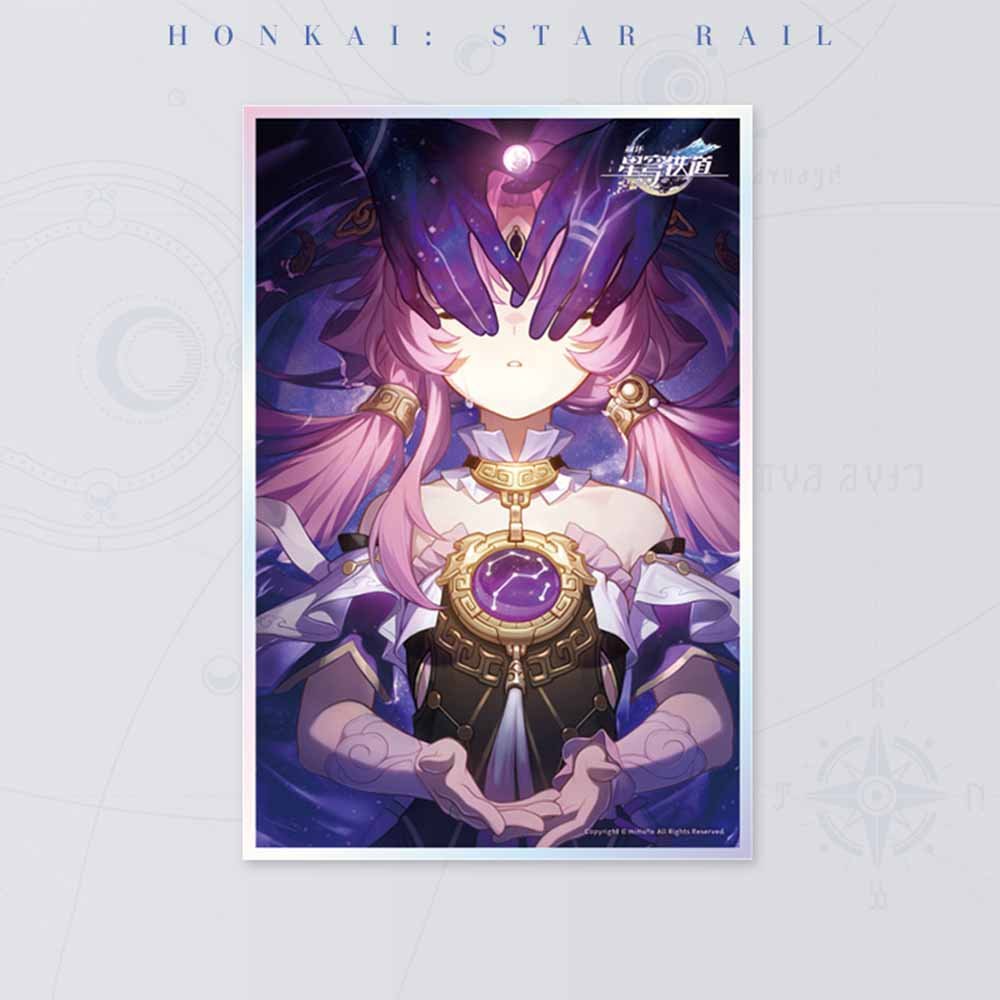 [Honkai Star Rail] Light Cone Series Acrylic Shikishi - Already Closed Both Eyes Fu Xuan - Otaku Collectives