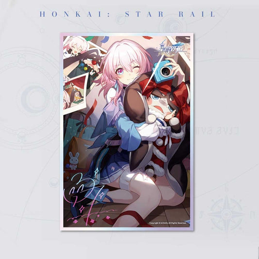 [Honkai Star Rail] Light Cone Series Acrylic Shikishi - Day One of My New Life March 7th - Otaku Collectives