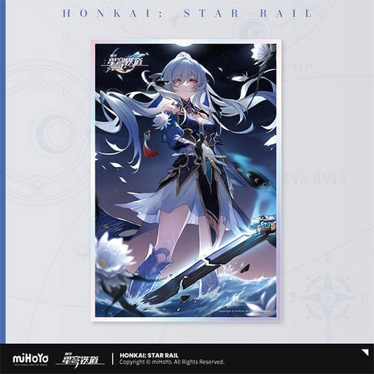 [Honkai Star Rail] Light Cone Series Acrylic Shikishi - I Shall Be My Own Sword Jingliu - Otaku Collectives