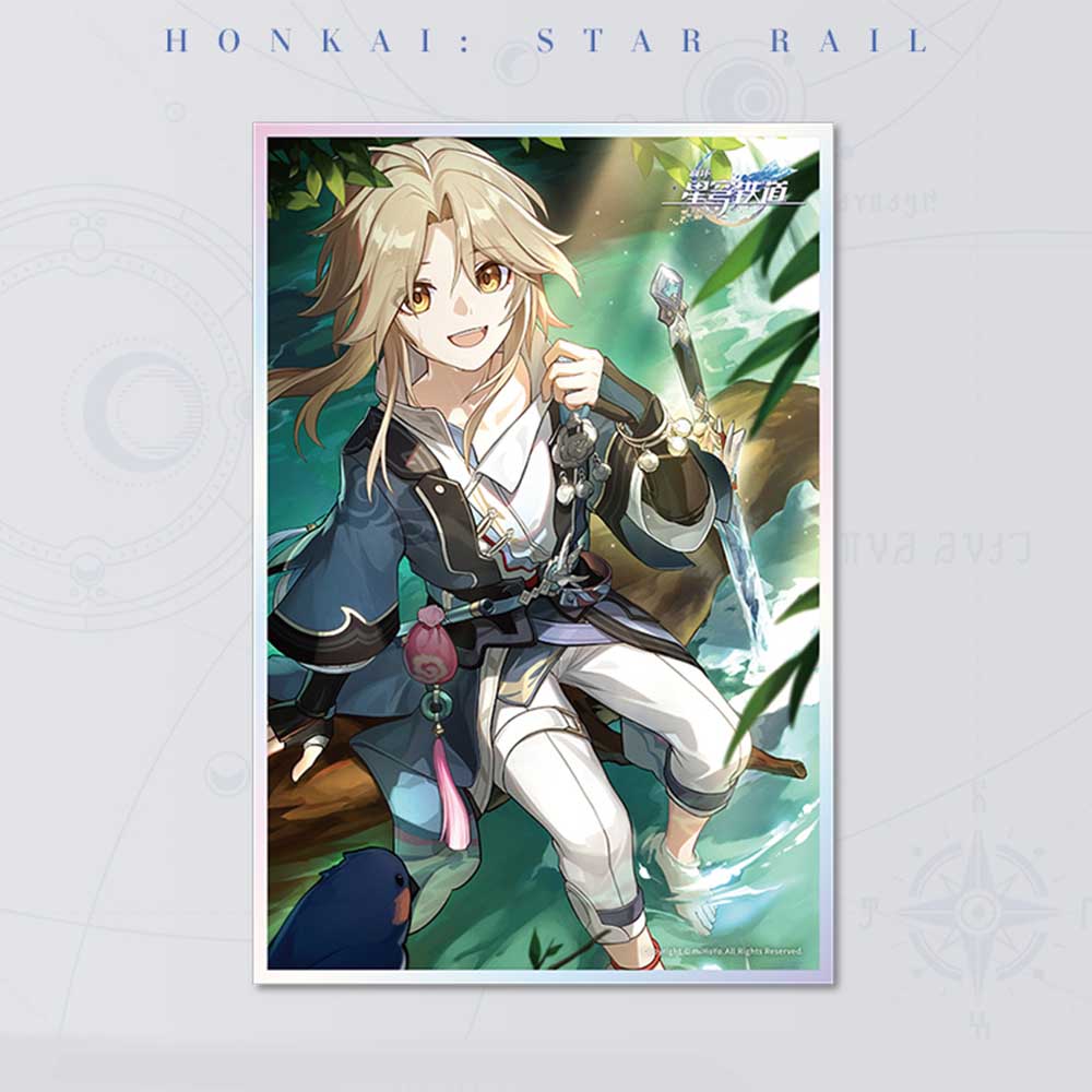 [Honkai Star Rail] Light Cone Series Acrylic Shikishi - River Flows in Spring Yanqing - Otaku Collectives