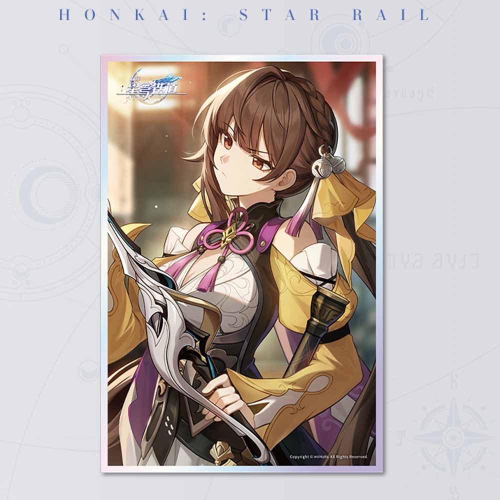 [Honkai Star Rail] Light Cone Series Acrylic Shikishi - Swordplay Sushang - Otaku Collectives