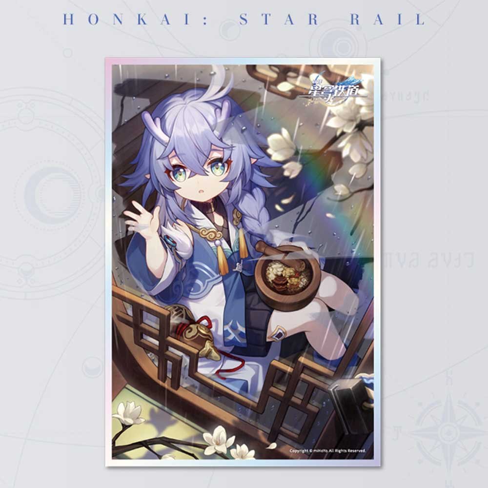 [Honkai Star Rail] Light Cone Series Acrylic Shikishi - Time Waits For No One Bailu - Otaku Collectives