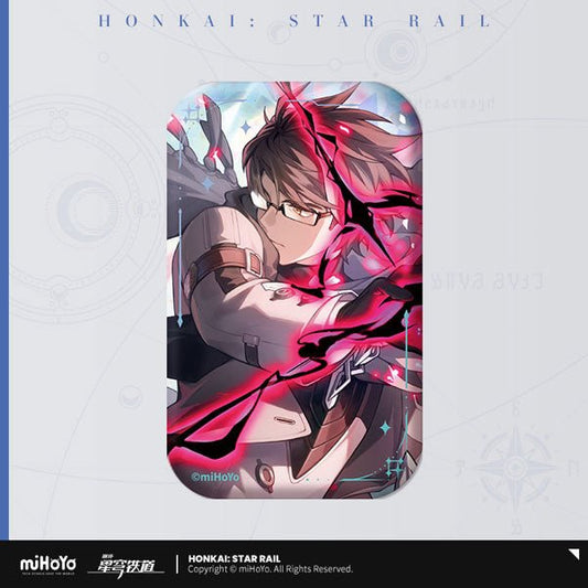 [Honkai Star Rail] Light Cone Series Rectangle Can Badge In the Name of the World Welt - Otaku Collectives