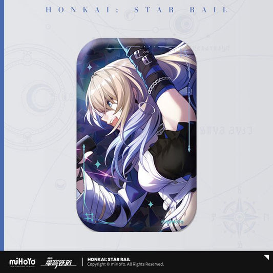 [Honkai Star Rail] Light Cone Series Rectangle Can Badge Make the World Clamor Serval - Otaku Collectives