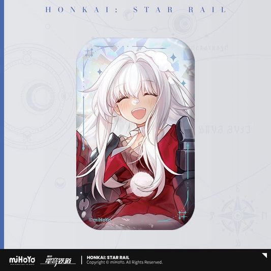 [Honkai Star Rail] Light Cone Series Rectangle Can Badge Something Irreplaceable Clara - Otaku Collectives