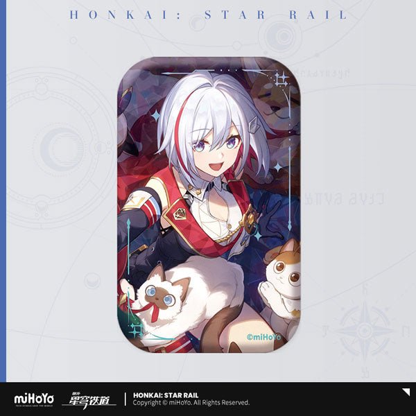 [Honkai Star Rail] Light Cone Series Rectangle Can Badge Worrisome, Blissful Topaz - Otaku Collectives