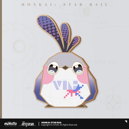 [Honkai Star Rail] Origami Bird Match Series Metal Bookmarks - Silver Wolf Bird - Otaku Collectives