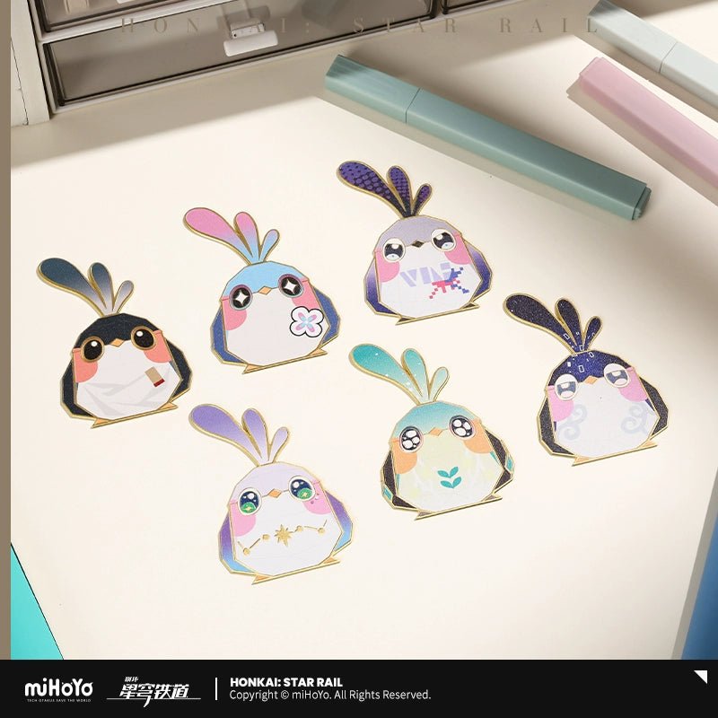 [Honkai Star Rail] Origami Bird Match Series Metal Bookmarks - Trailblazer Bird - Otaku Collectives