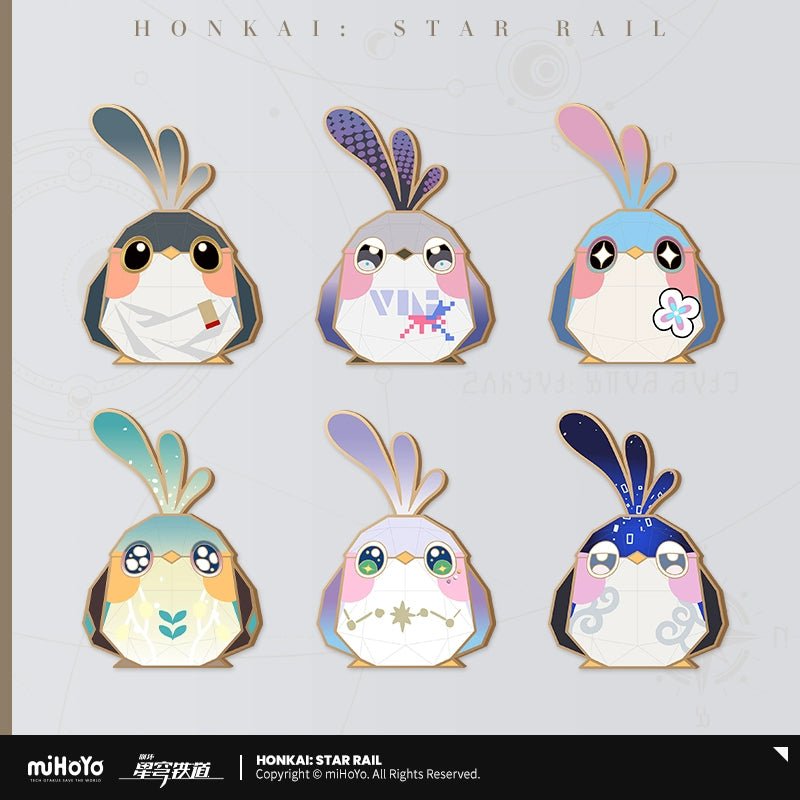 [Honkai Star Rail] Origami Bird Match Series Metal Bookmarks - Trailblazer Bird - Otaku Collectives