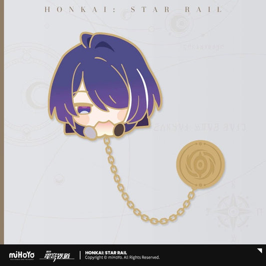[Honkai Star Rail] Pam Exhibition Series Metal Badge - Acheron - Otaku Collectives