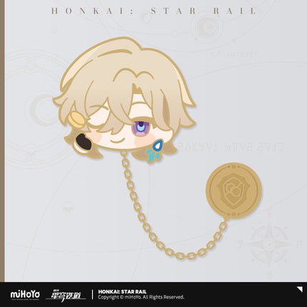 [Honkai Star Rail] Pam Exhibition Series Metal Badge - Aventurine - Otaku Collectives
