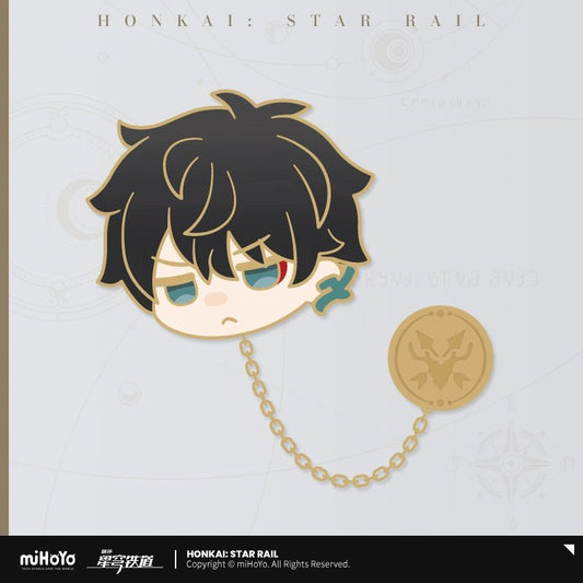 [Honkai Star Rail] Pam Exhibition Series Metal Badge - Dan Heng - Otaku Collectives