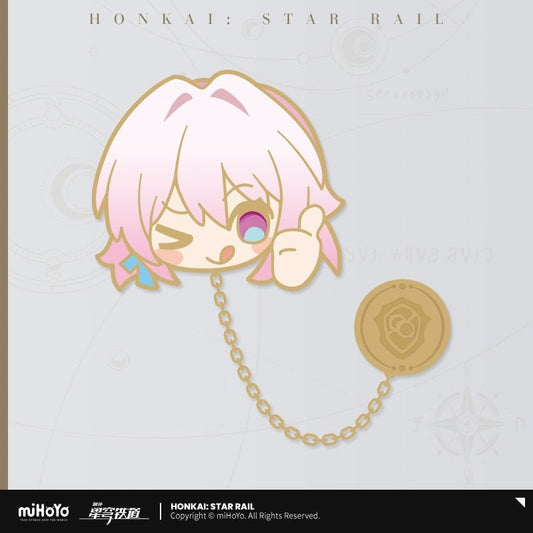[Honkai Star Rail] Pam Exhibition Series Metal Badge - March 7th - Otaku Collectives