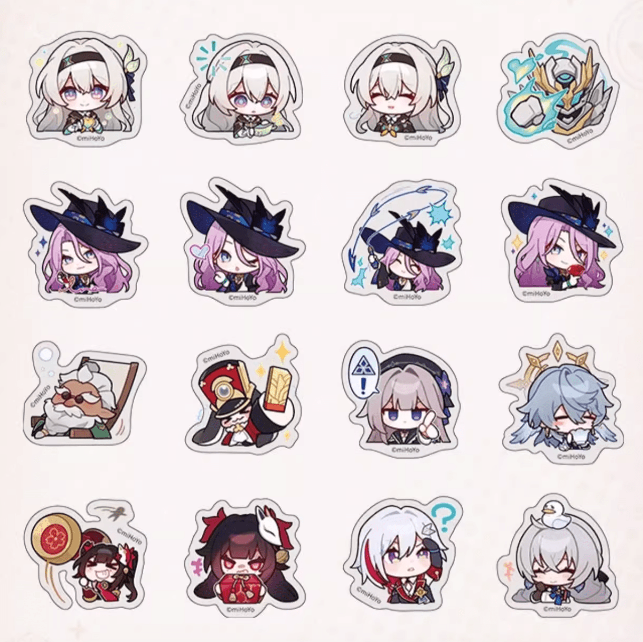 Honkai Star Rail Pam Q-version Sticker Pack 3 - Collectibles – Otaku ...