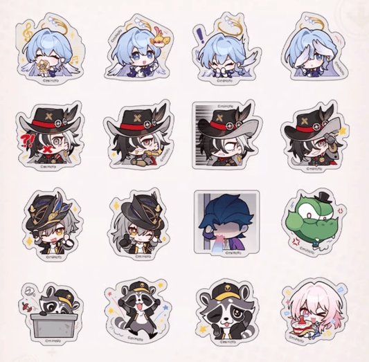 [Honkai Star Rail] Pam Exhibition Series Q - version Sticker Pack 4 - Otaku Collectives