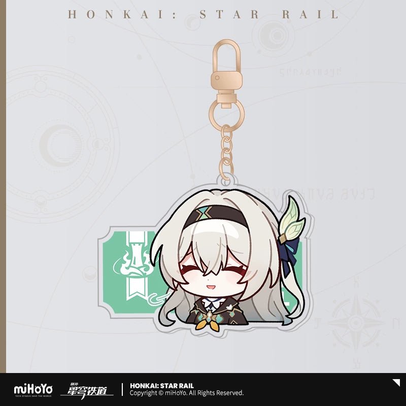 [Honkai Star Rail] Pom - Pom Pavilion Series Acrylic Keychain Chibi - Firefly - Otaku Collectives