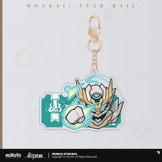 [Honkai Star Rail] Pom - Pom Pavilion Series Acrylic Keychain Chibi - Firefly Sam - Otaku Collectives