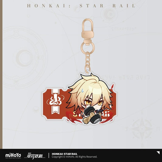 [Honkai Star Rail] Pom - Pom Pavilion Series Acrylic Keychain Chibi - Mydei - Otaku Collectives
