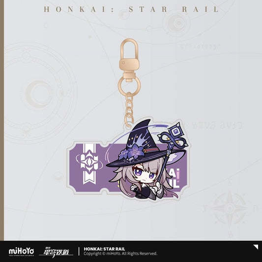 [Honkai Star Rail] Pom - Pom Pavilion Series Acrylic Keychain Chibi - The Herta - Otaku Collectives