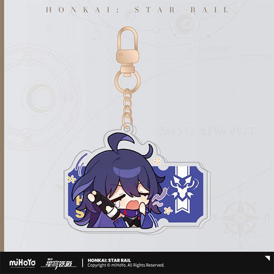 [Honkai Star Rail] Pom - Pom Pavillion Series Acrylic Keychain Chibi Seele - Otaku Collectives