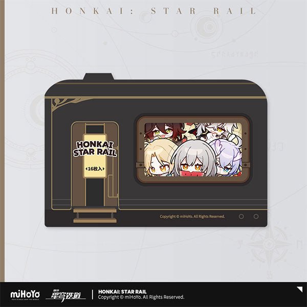 [Honkai Star Rail] Pom - Pom Pavillion Series Chibi Sticker Set Final Beta Test - Otaku Collectives