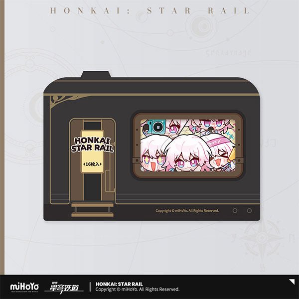 [Honkai Star Rail] Pom - Pom Pavillion Series Chibi Sticker Set March 7th - Otaku Collectives