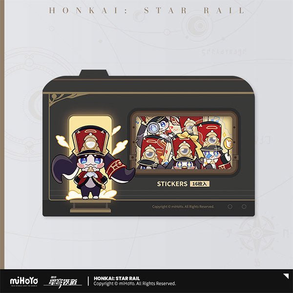 [Honkai Star Rail] Pom - Pom Pavillion Series Chibi Sticker Set Pom - Pom - Otaku Collectives