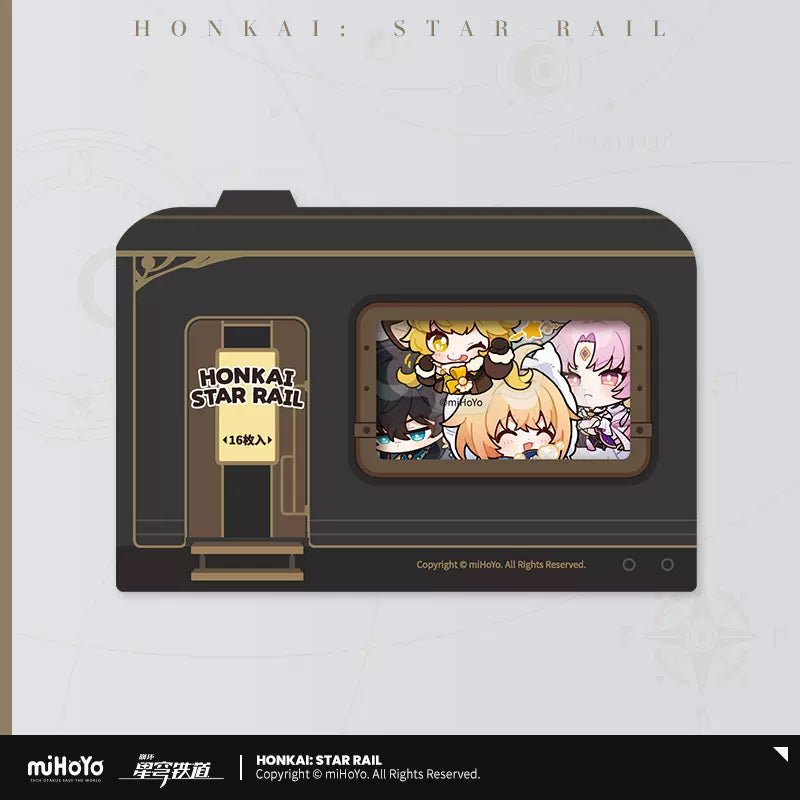 [Honkai Star Rail] Pom - Pom Pavillion Series Chibi Sticker Set Sky Mirror Reflects the Dust - Otaku Collectives