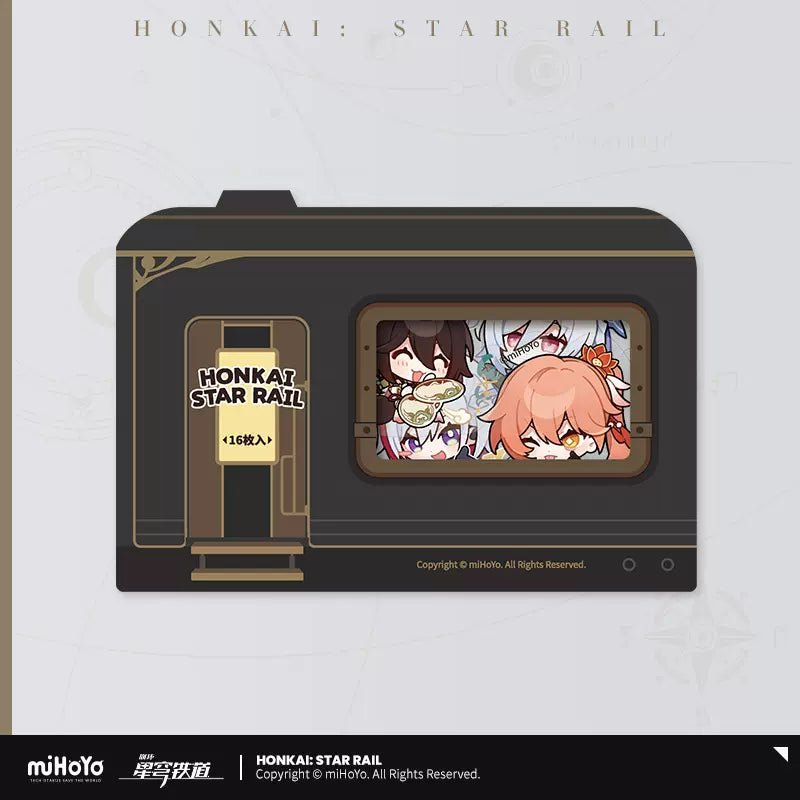 [Honkai Star Rail] Pom - Pom Pavillion Series Chibi Sticker Set Winter Dream Awakening - Otaku Collectives