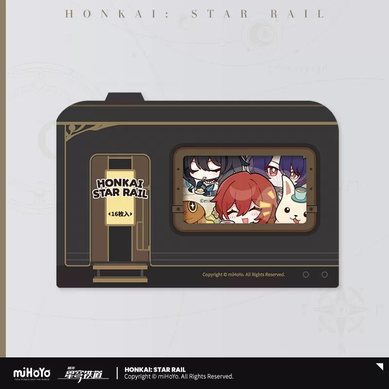 [Honkai Star Rail] Pom - Pom Pavillion Series Chibi Sticker Set Yong and God's Crown - Otaku Collectives