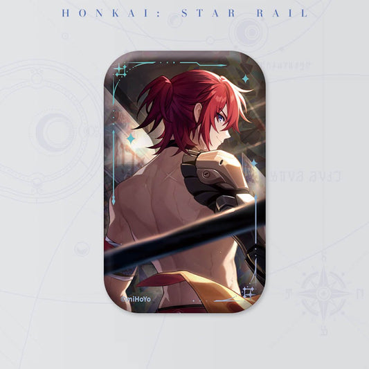 [Honkai Star Rail] Rectangle Light Cone Can Badge - Luka - Otaku Collectives