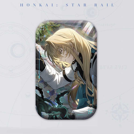 [Honkai Star Rail] Rectangle Light Cone Can Badge - Luocha - Otaku Collectives