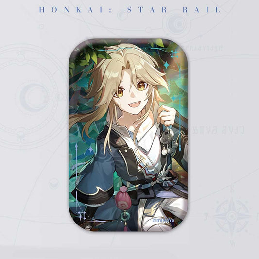 [Honkai Star Rail] Rectangle Light Cone Can Badge - Yanqing - Otaku Collectives