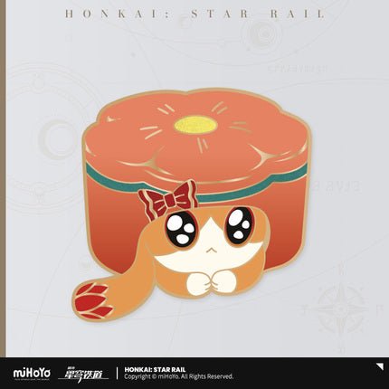 [Honkai Star Rail] Ruan Mei Creation Cat Cake Series Metal Badge - Guinaifen - Otaku Collectives