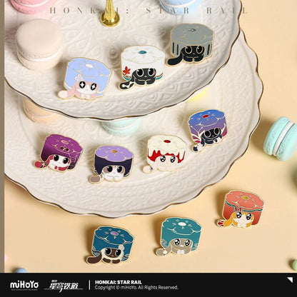 [Honkai Star Rail] Ruan Mei Creation Cat Cake Series Metal Badge - Kafka - Otaku Collectives