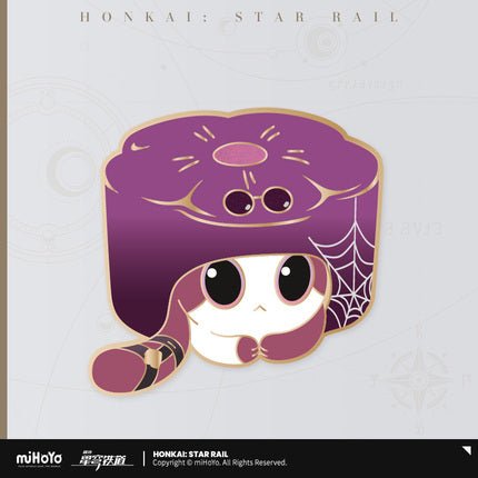 [Honkai Star Rail] Ruan Mei Creation Cat Cake Series Metal Badge - Kafka - Otaku Collectives