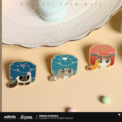 [Honkai Star Rail] Ruan Mei Creation Cat Cake Series Metal Badge - Kafka - Otaku Collectives