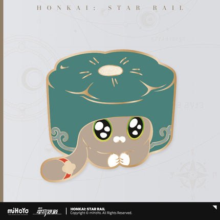 [Honkai Star Rail] Ruan Mei Creation Series Metal Badge - Qingque - Otaku Collectives