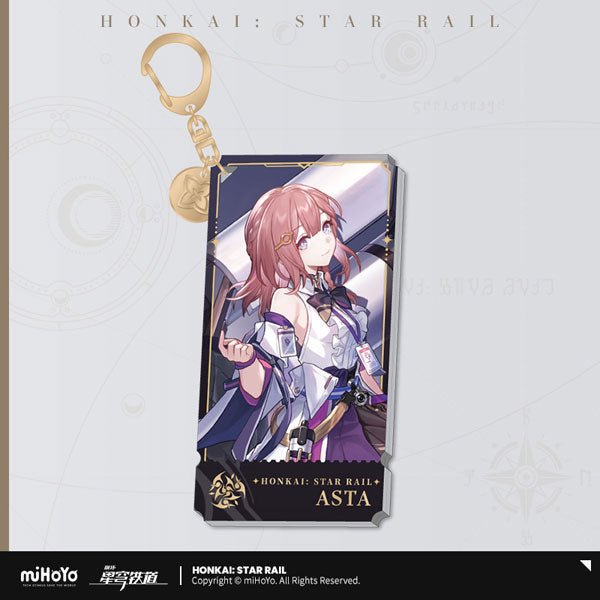 [Honkai Star Rail] Standing Design Series Acrylic Keychain Asta - Otaku Collectives