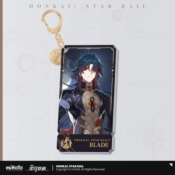 [Honkai Star Rail] Standing Design Series Acrylic Keychain Blade - Otaku Collectives