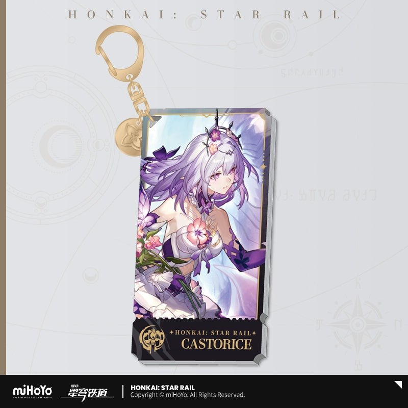 [Honkai Star Rail] Standing Design Series Acrylic Keychain - Castorice - Otaku Collectives