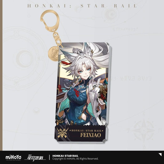 [Honkai Star Rail] Standing Design Series Acrylic Keychain - Fei Xiao - Otaku Collectives