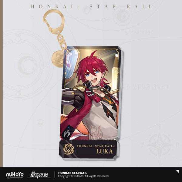 [Honkai Star Rail] Standing Design Series Acrylic Keychain Luka - Otaku Collectives