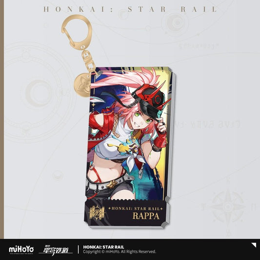 [Honkai Star Rail] Standing Design Series Acrylic Keychain - Rappa - Otaku Collectives
