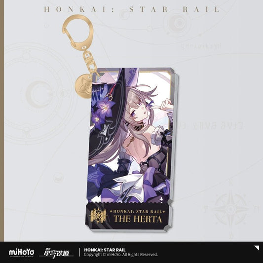 [Honkai Star Rail] Standing Design Series Acrylic Keychain - The Herta - Otaku Collectives