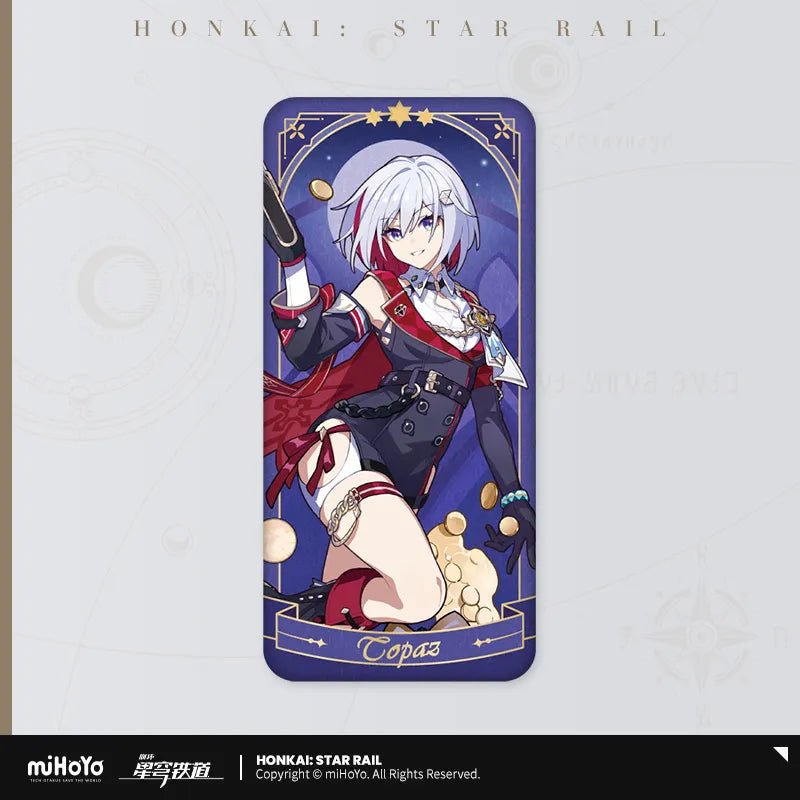 [Honkai Star Rail] Star Fable Series Tinplate Can Badge - Topaz - Otaku Collectives