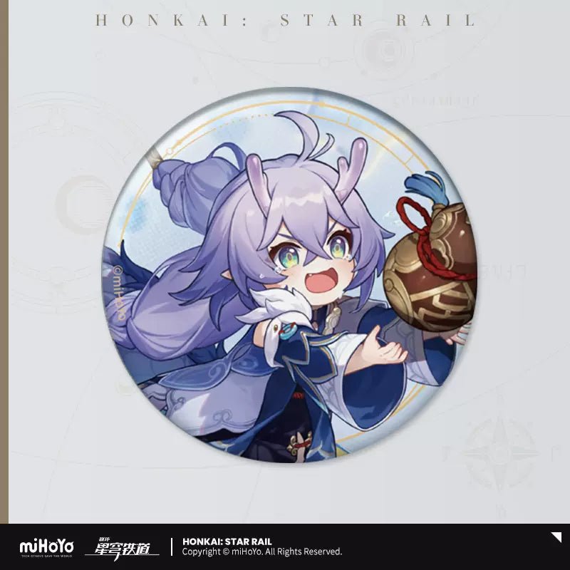 [Honkai Star Rail] Star Invitation Series Tinplate Can Badge - Bailu - Otaku Collectives