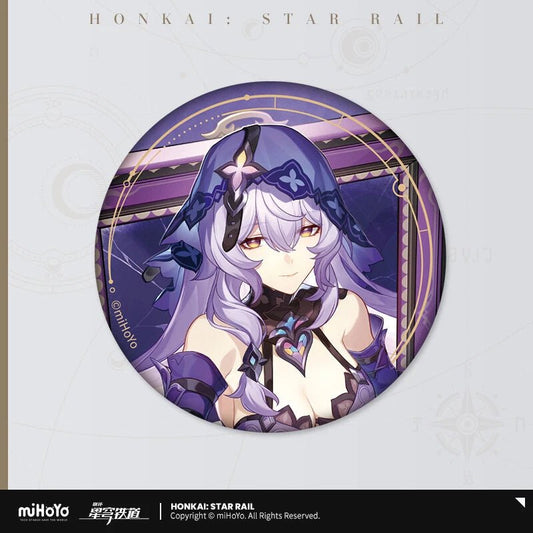 [Honkai Star Rail] Star Invitation Series Tinplate Can Badge - Black Swan - Otaku Collectives