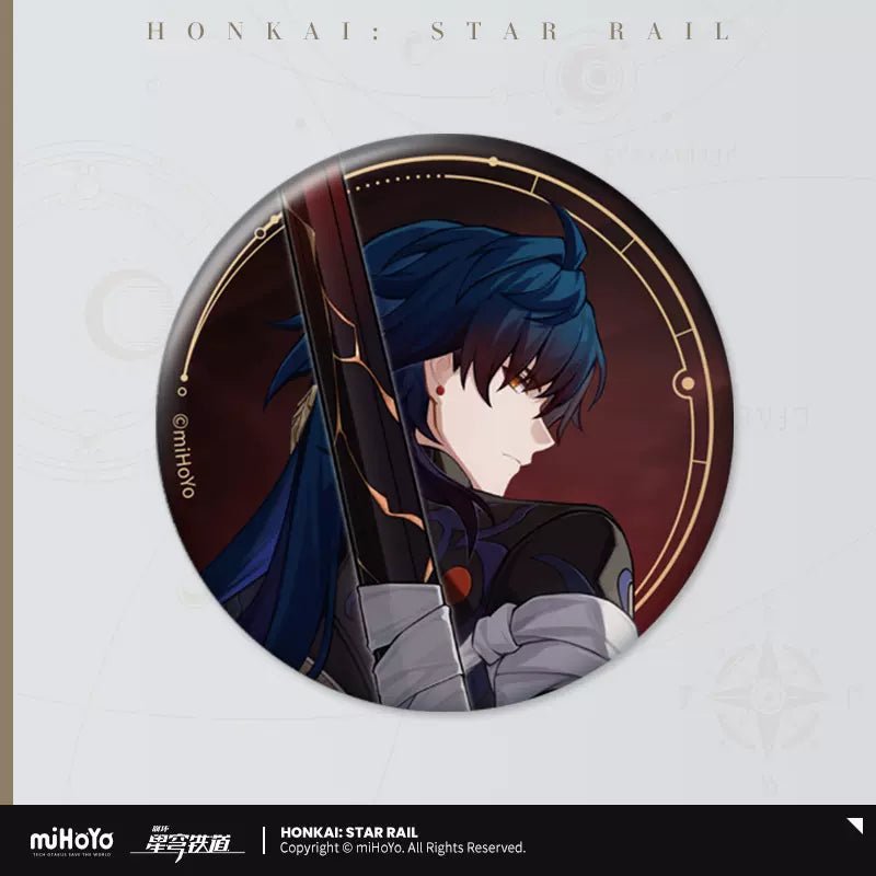 [Honkai Star Rail] Star Invitation Series Tinplate Can Badge - Blade - Otaku Collectives