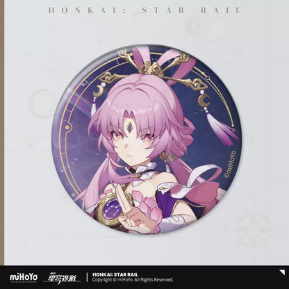 [Honkai Star Rail] Star Invitation Series Tinplate Can Badge - Fu Xuan - Otaku Collectives